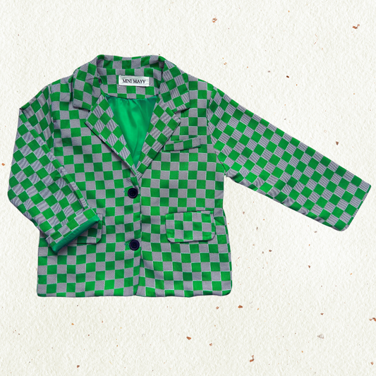 Groene Retro Blazer